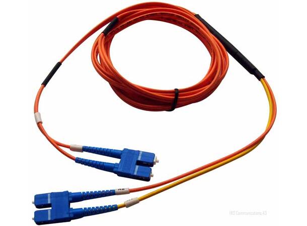 Patchcord mode conditioning SC/PC-SC/PC MM 62,5/125, Duplex 3 mm, 3 meter